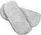 SHINEOFI 2pcs Refrigerator Drip Catcher Mat Drip Tray for Ice and Water Dispenser Grey and Cloth Compact Design for Easy Storage and Spills