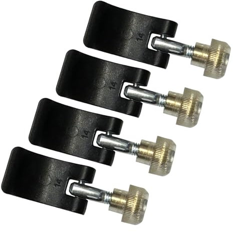 Trekkingstöcke Ersatzteile, Schnellverschluss Ersatz Für Trekkingstöcke, Kletterstock Befestigungsclip Mit Madenschrauben Für Outdoor Wanderungen Camping Bergsteigen