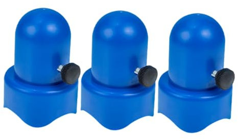 Abaodam 3 Sätze Trampolin Stangenkappen Teiliges Strapazierfähiges Zubehör für Trampolinstangen Ersatzteile für Installation Fixierung und Reparatur Langlebig