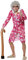 Smiffys Unisex Aufblasbarer Gehstock, One Size, Braun, 26463