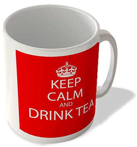 McMug - Keep Calm and Drink Tea - Mug, Ceramic, 11fl.oz.
