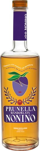 Distillerie Nonino dal 1897, Prunella Mandorlata Liquore leggero e delicato - bottiglia in vetro da 700 ml