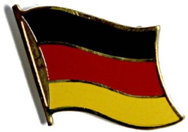 Kleine Anstecknadel - Deutschland Fahne