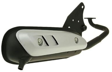 2EXTREME Auspuff Standard kompatibel für ATU Explorer Spin GE 50, CPI Aragon GP 50, SACHS Speedforce 50, Speedjet R 50, KEEWAY SWAN 50