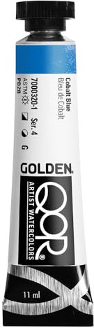 Golden QoR Modern Watercolors - Aquarellfarbe - 11 ml - Kobaltblau