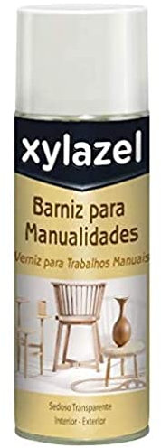 Xylazel Barniz Manualidades en Spray Satinado Incoloro 400 ml