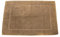 Lanudo Luxus Badematte Pure Line Bordüre 100% Frottier Baumwolle 60 x 90 cm, Farbe Beige