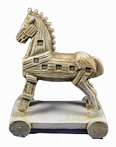 Trojanisches Pferd Skulptur Artefakt Statue