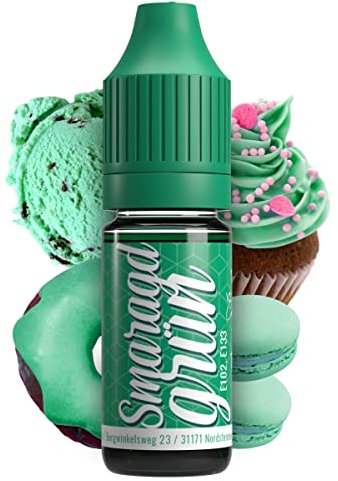 Belissia Lebensmittelfarbe Smaragdgrün 10ml Farbstoff hoch konzentriert, Made in DE zuckerfrei, flüssig, zum Färben von Getränken, Kuchen, Teig, Toppings, Slime uvm. -