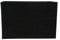 Contemporary and Stylish Jet Black Linen Fabric Rectangular Lamp Shade for Wall Ceiling or Table - 29cm Length 60w Maximum Suitable for The Home or Commercial Usage by Happy Homewares