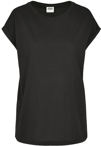 Urban Classics Women's Ladies Organic Extended Shoulder Tee T-Shirt