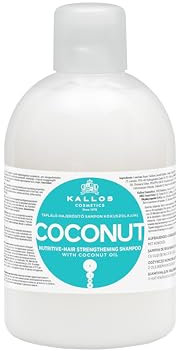 KJMN Kokosnuss Nährendes-Haarstärkendes Shampoo mit Kokosnussöl, 1000 ml