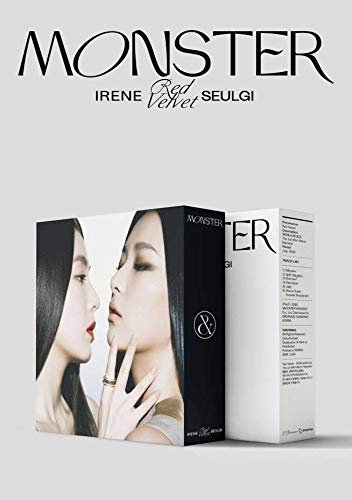 Red Velvet Irene & Seulgi – Monster (1. Mini-Album) Album + gefaltetes Poster + extra Fotokarten-Set (mittlere Notenversion)