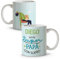 LolaPix Taza desayuno. Regalo personalizado. Día del Padre. Varios diseños. Papá Cansado