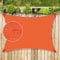 Mokani Sun Shade Sail, 3x3m Rectangle Sunscreen Awning Canopy, Waterproof Shade Sail, 95% UV Block with Free Rope, for Outdoors, Garden, Patio, Yard, Party(Orange)