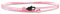Made by Nami Dünnes Wickel-Armband Herren & Damen mit Karabiner-Haken Verschluss Handmade - Maritimer Surfer Schmuck - Minimalistisches Stoff-Armband - 100% Wasserfest & verstellbar (Rosa Schwarz)