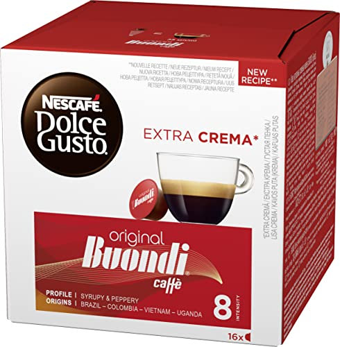 NESCAFÉ Dolce Gusto Espresso Buondi Lot de 48 capsules de café (intensité 8, crème veloutée)
