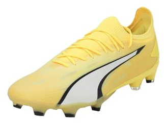 Puma Mens Cloud Ultra Ultimate Firm Ground Football Boots Yellow/White 6 (39)
