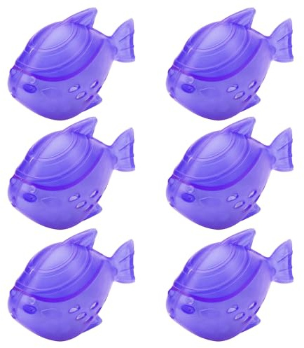 Humidifier Cleaner Fish, Humidifier Cleaning Fish Compatible with Humidifiers and Fish Tanks, Purple, 6 Pack
