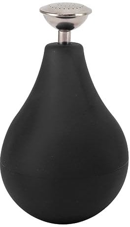 Leichte, Langlebige Kugeldusche aus Silikon für Gartenpflanzen, Tragbare Gießkanne mit 224 Ml Fassungsvermögen für Hobbygärtner (BLACK)