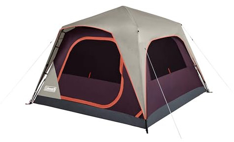 Coleman Skylodge 4 Personen Instant Camping Zelt BlackBerry