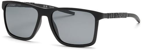 PHILIPP PLEIN SPORT Herren Skyblade Sonnenbrille, Schwarz, Matt, 59/16/145