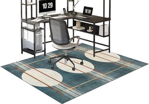 Premium Heavy Duty Office Chair Mat for Carpeted and Hardwood Floors Non Slip Desk Chair Mat Office Carpet Protector Computer Gaming Chair Mat 90 x 120 cm