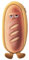 Kawaii trousse à crayons pain mignon pochette toast avec pieds drôle dessin animé baguette esthétique grande capacité japonais papeterie organisateur porte-stylo sac fournitures accessoires de bureau