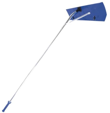 Ioensy Rastrillo para Nieve con Ruedas para Tejados, Herramienta para Quitar La Nieve de Azoteas Y Patios.