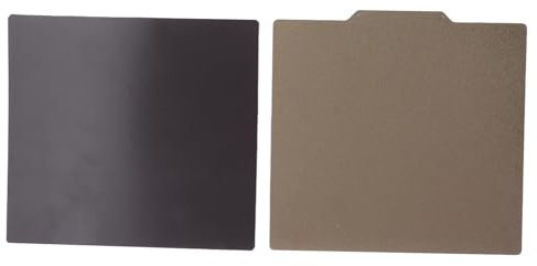 Oreilet Double Sided Pei Sheet 220X240Mm, Pei Magnetic Rubber Spring Steel 3D Printer Build Plate for I3 Mega, 3D Printer Bed Platform, 3D Printing Accessories