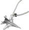Sumpgle Titan Stahl Herren Halskette Vintage Fighter Jet Anhänger Unikat Flugzeug Schmuck Herrenmode Accessoires