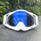 BANGHA Lunette Moto Cross,Lunettes de Motocross Lunettes de motocross Lunettes de soleil de moto Masque for homme Protection coupe-vent Ski Cyclisme Course Lunettes tout-terrain(IOOXI15)