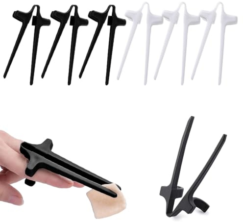 OPVYAEU 6 palillos chinos japoneses chopsticks para sushi y juegos, ayuda para comer, accesorios divertidos para niños y adultos, snack gadget práctico