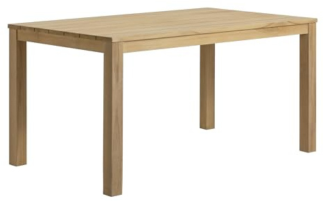 Dehner Gartentisch Havanna, braun, 150 x 76 x 90 cm B/H/T | Holztisch mit bis zu 6 Sitzplätzen, FSC®-zertifiziertes Teakholz