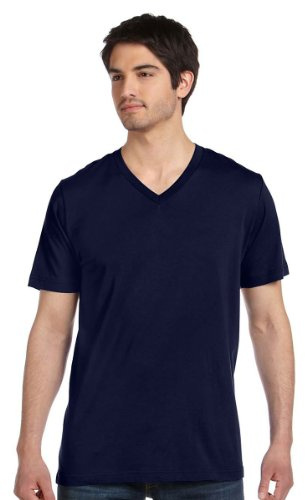 Bella + Canvas Men's Jersey Short-Sleeve V-Neck T-Shirt (3005U)