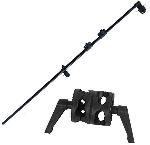 DynaSun H2258 - Kit Professionale Braccio Telescopico Giraffa con Giunto per Cavalletto Stativo