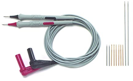 Unbekannt Pomona Electronics 6341 Prüfspitze Rot, Schwarz 1 Set
