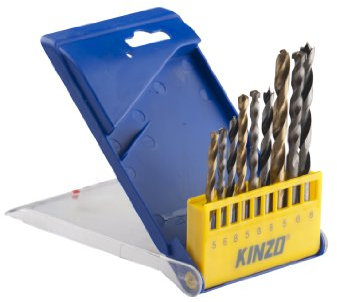 Bohrersatz Kombi 9tlg. Holz Stein Stahl 5-8mm Bohrerset