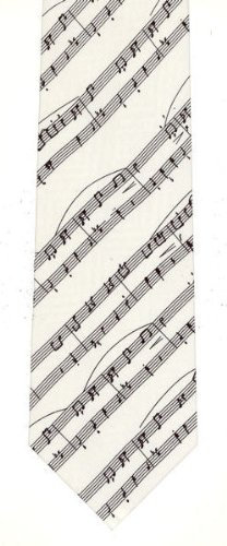 Diagonal Noten, Schwarz auf Weiß, 100 % Seide, klassische Krawatte