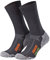 Piarini 2 Paar Coolmax Wandersocken Outdoorsocken Funktionssocken lang anthrazit 39-42