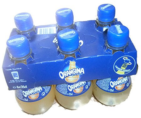Orangina Bottiglie, PET, limonata dalla Francia, 6x250 ml