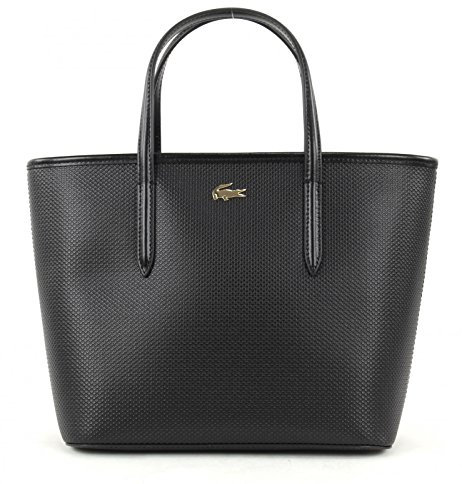 Handtasche Lacoste nf1217ce Farbe 00 Schwarz