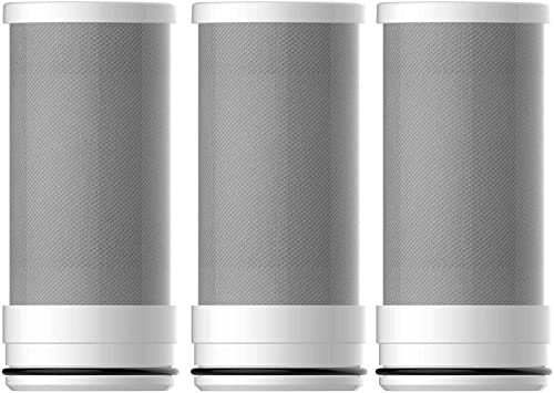 Waterdrop WD-FF-01A NSF Certified Replacement Filters for ACF Faucet Filtration System, Reduces Chlorine, Taste and Odor, Last Up to 3 Months per Filter (Pack of 3)