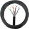 Loops Outdoor Rated CAT6a Cable - 23 AWG U/FTP Foil Shielded - Screened Pure Copper Solid Core Ethernet Network Wire - 10 Gigabit External Internet Data Reel (25m (82ft) Outdoor Ethernet Cable)