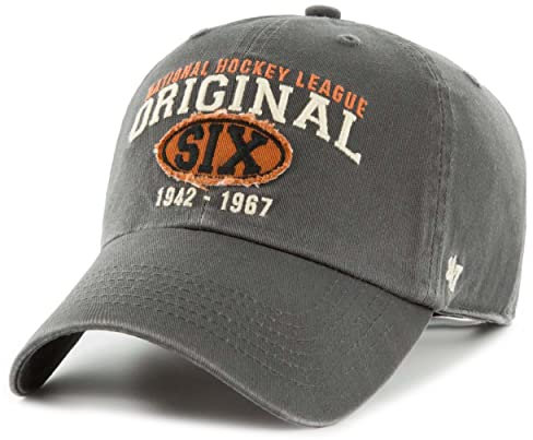 '47 Brand Adjustable Cap - Henrick Original Six Charcoal
