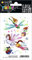 HERMA 15192 Temporäre Tattoos Elfen, 4 Stück, Klebetattoos zum Aufkleben, Fake Tattoos Aufkleber mit Feen Pferd Libelle Motiv, Kindertattoos Sticker für Geburtstag Fasching Karneval Kinder Erwachsene