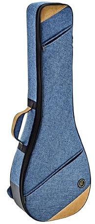 Ortega Guitars Banjo Soft Case - Tasche für Banjo - Höhe 107 cm - Breite 40 cm - Baumwolle / Leinen, Blau (OSOCABJ-OC)