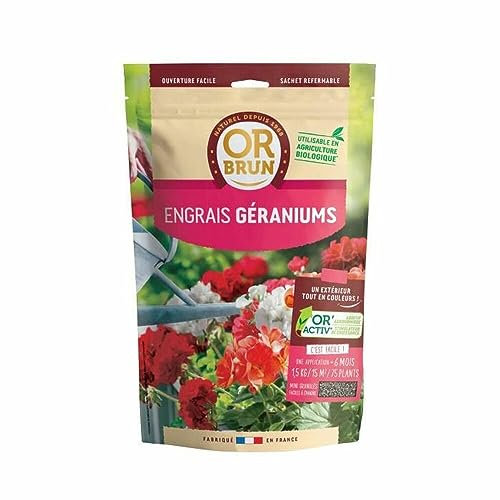 Or brun Engrais géranium 1,5 kg