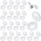 60 Pcs Plastic White Screw Caps Screw CoverCaps,ScrewCap, Plastic Hinged Screw Head CoversScrew Cover Caps Snap-on Replacement ScrewDecorative Covers