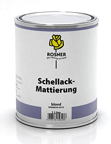 Rosner Schellack Blond Antik Möbel Lack Schellack,Hartlack 1 L,Holz,Lack